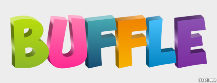 Buffle Effet de Texte