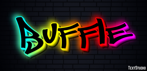 Buffle Эффект текста