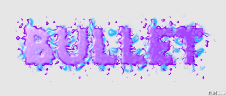 Bullet Text Effect