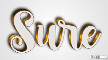 Sure Effet de Texte