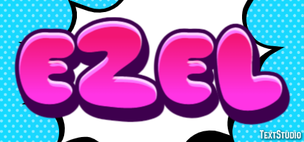 Ezel Tekst Effect