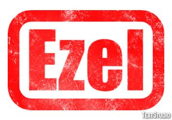 Ezel Tekst Effect
