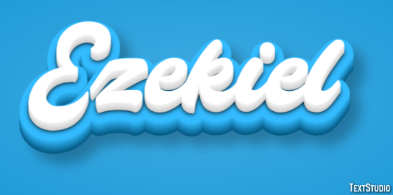 Ezekiel Efekt tekstowy
