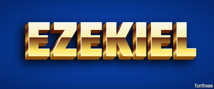 Ezekiel Effetto testo