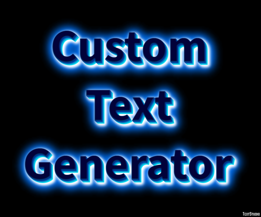 Custom Text Generator Эффект текста