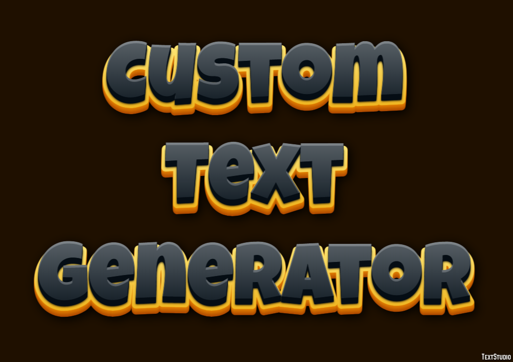 Custom Text Generator Эффект текста