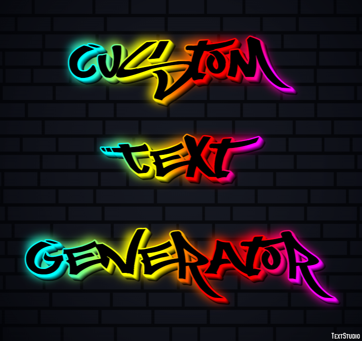 Custom Text Generator Эффект текста