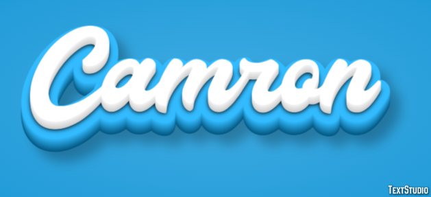 Camron Effet de Texte