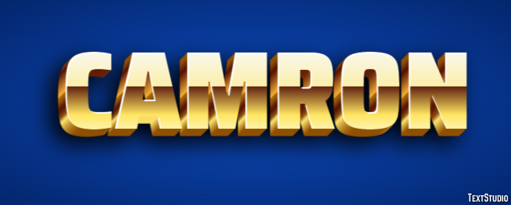 Camron Text Effect
