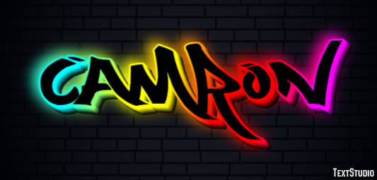 Camron Effet de Texte