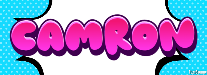 Camron Texteffekt