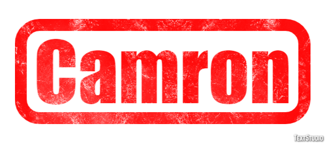 Camron Texteffekt