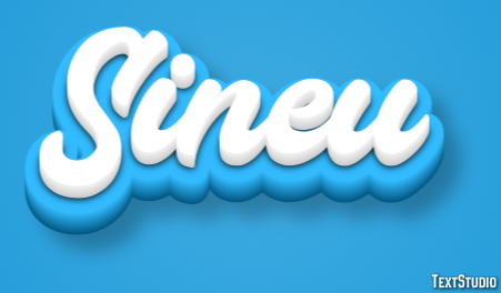 Sineu Effet de Texte