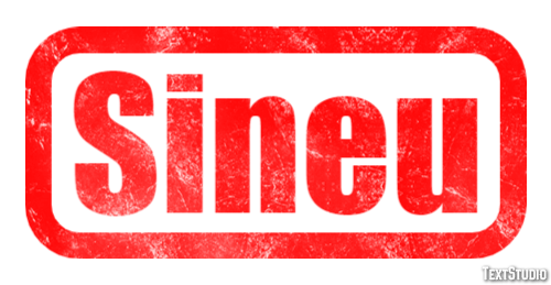 Sineu Efekt tekstowy