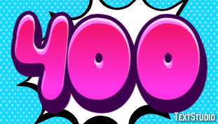 400 Text Effect