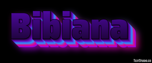 Bibiana Effetto testo