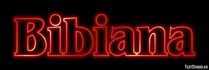 Bibiana Effetto testo