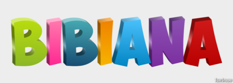Bibiana Effetto testo