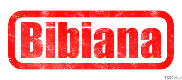 Bibiana Effetto testo