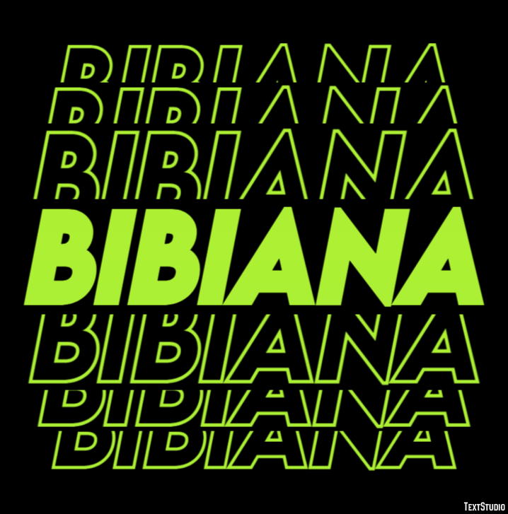 Bibiana Effetto testo