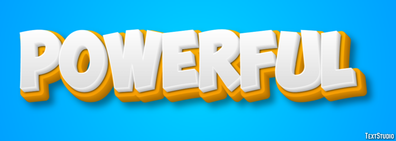 Powerful Text Effect