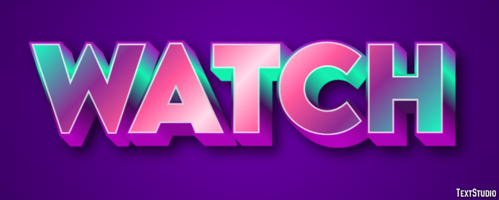 Watch Text Effect