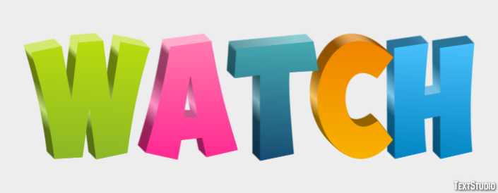 Watch Text Effect