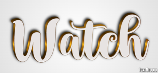 Watch Text Effect