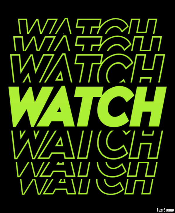 Watch Text Effect