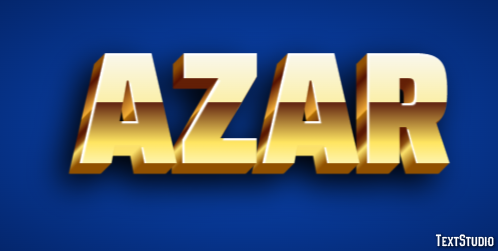 Azar Text Effect