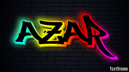 Azar Text Effect