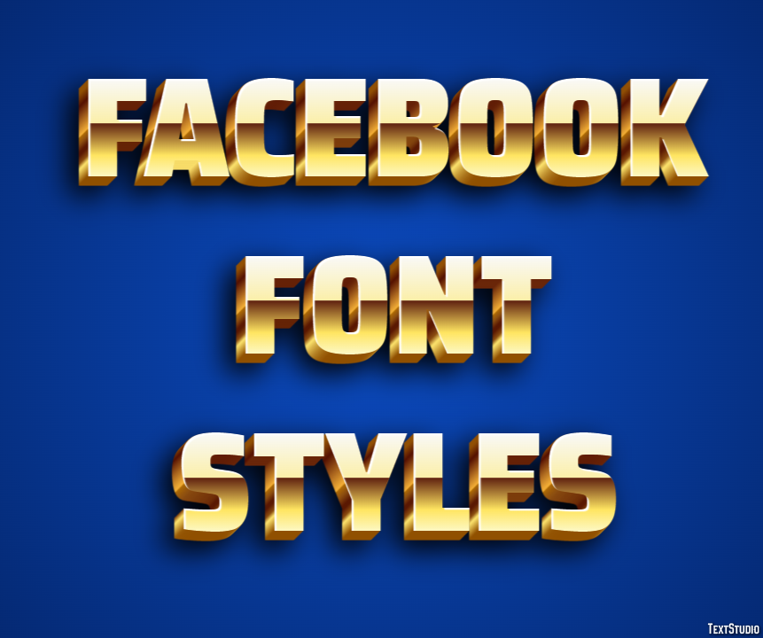 Facebook Font Styles Text Effect