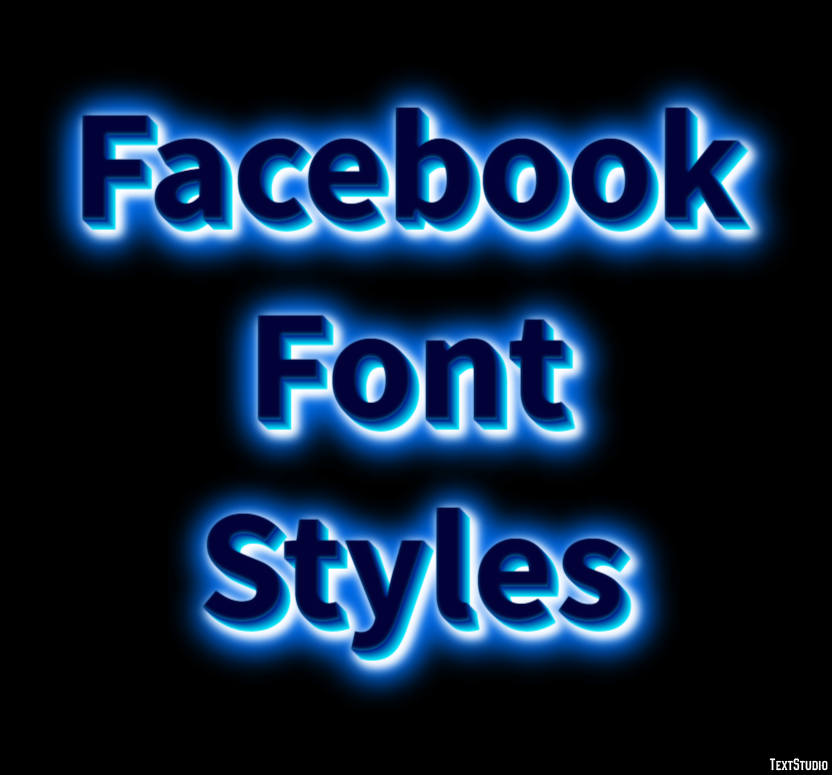 Facebook Font Styles Text Effect