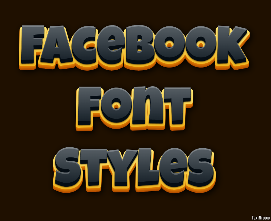 Facebook Font Styles Text Effect