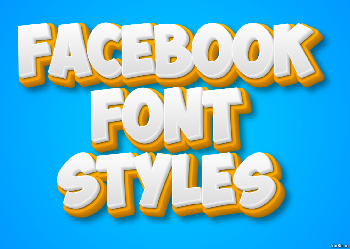 Facebook Font Styles Text Effect