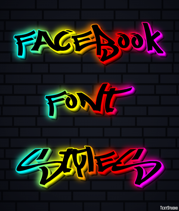 Facebook Font Styles Text Effect