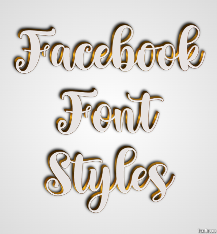 Facebook Font Styles Text Effect