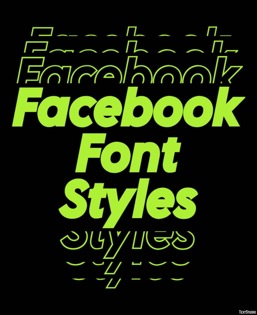 Facebook Font Styles Text Effect