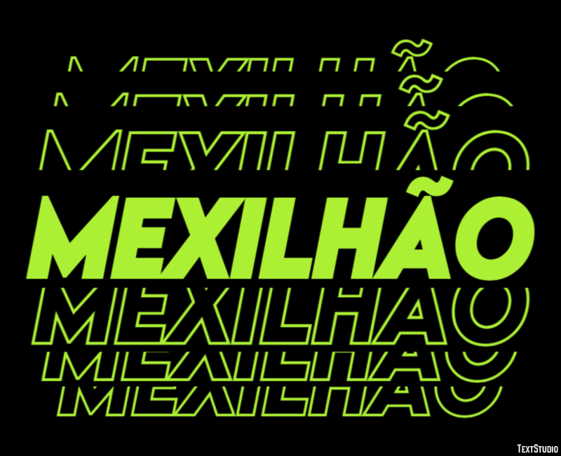 Mexilhão Effet de Texte
