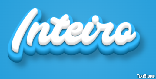 Inteiro Efeito de texto