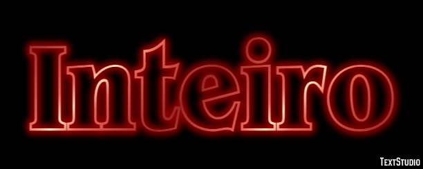 Inteiro Efeito de texto