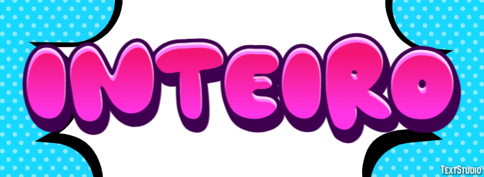 Inteiro Efeito de texto