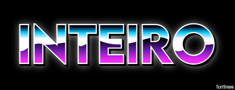 Inteiro Efeito de texto