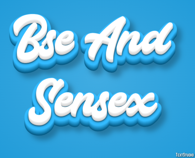 Bse And Sensex Effetto testo