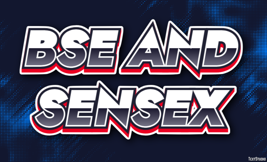 Bse And Sensex Effetto testo