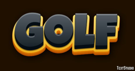 Golf Metin Efekti