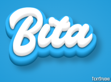 Bita Text effect