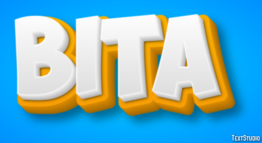 Bita Text effect