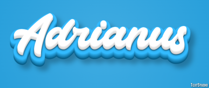 Adrianus Texteffekt