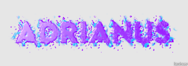 Adrianus Texteffekt